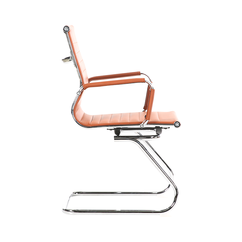 The sleek simple design of our pu leather office guest chairs makes them a modern classic